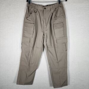Woolrich Elite Series Tactical Lightweight Ripstop Khaki Cargo Pant Sz 10